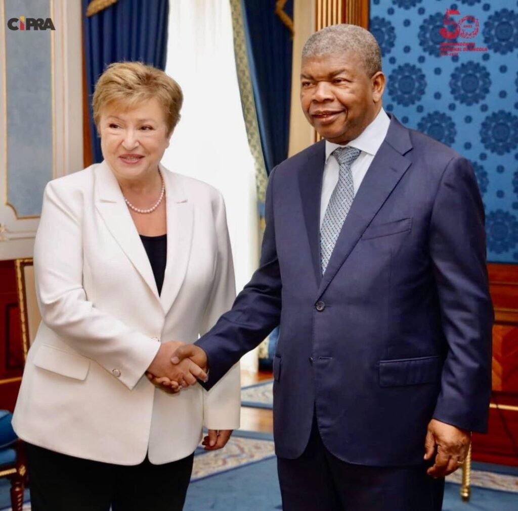 DIRECTORA GERAL DO FMI RECEBIDA PELO CHEFE DE ESTADO