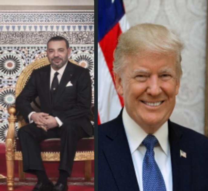 MARROCOS/ESTADOS UNIDOS: Rei de Marrocos responde favoravelmente ao convite do Presidente Donald Trump para se tornar membro fundador do Conselho da Paz